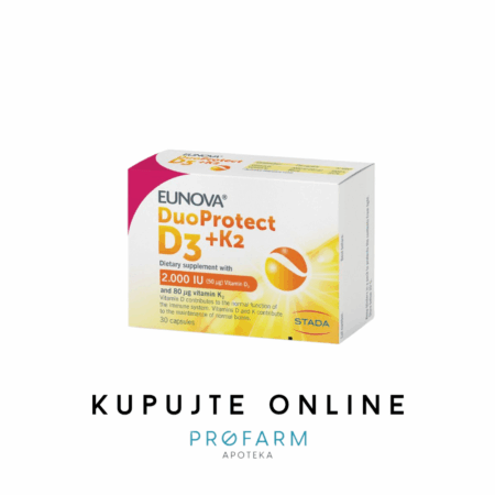 EUNOVA DUO PROT D3+K2 2000IU A30 [kom]