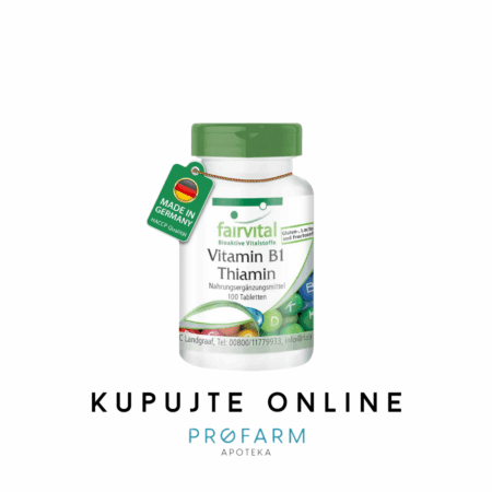 FAIRVITAL VIT B1 TBL 100X100 MG [kom]