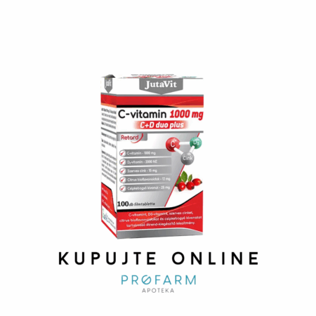 JUTAVIT VIT C 1000 MG+D3+C DUO PLUS