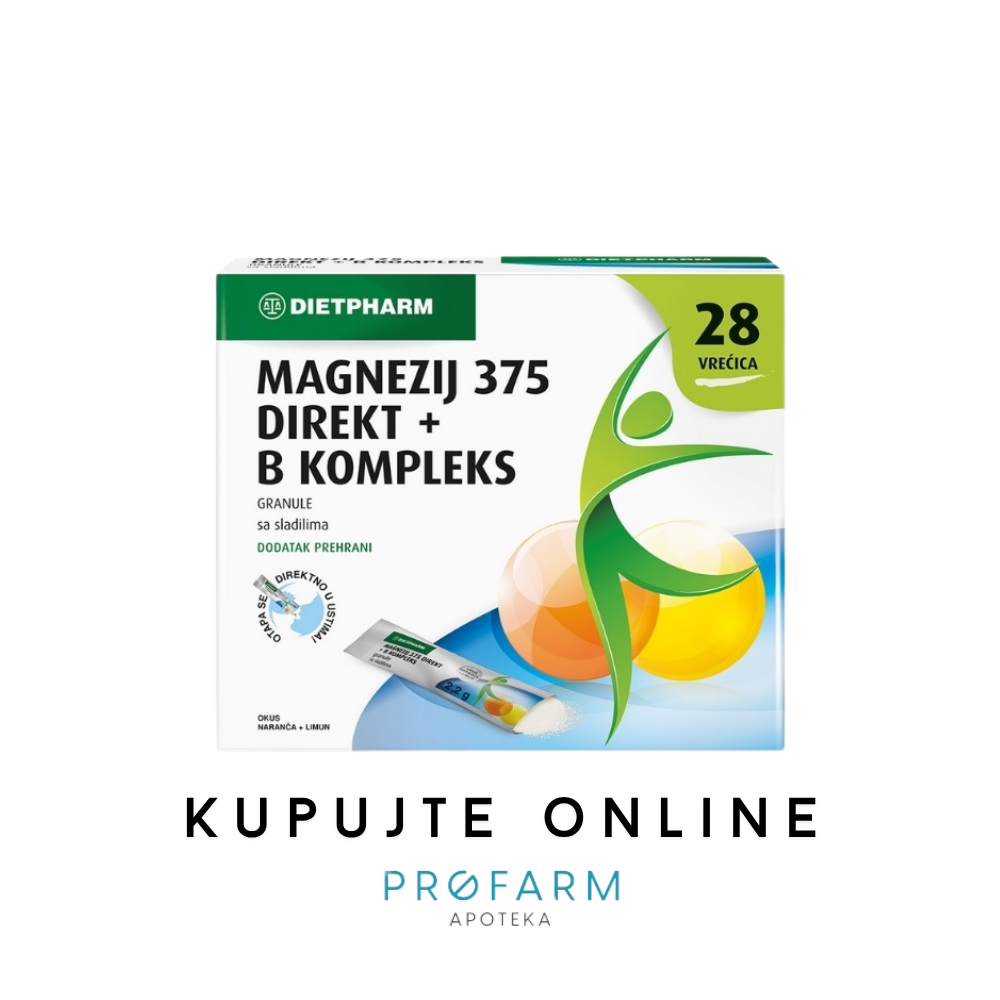 MAGNEZIJ 375 DIREKT+B KOMPLEKS A28