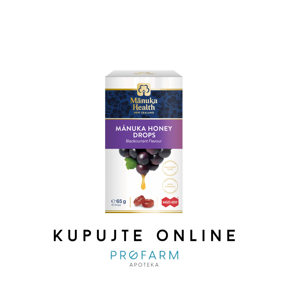 MANUKA MED 400+MGO PASTILE CRNA RIBIZLA
