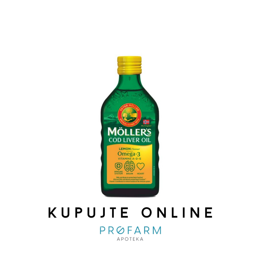 MOLLERS OMEGA 3 LIMUN 250ML