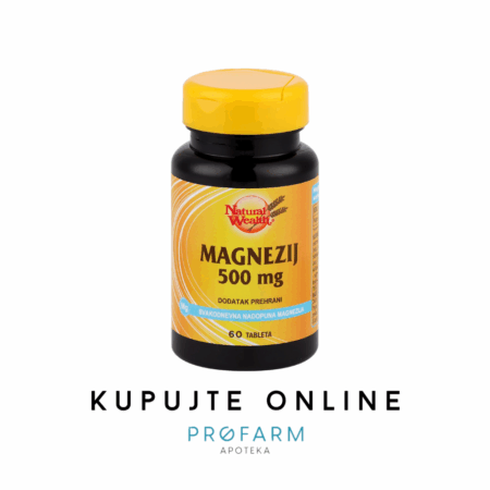 NAT MAGNEZIJ 500MG TBL A 60