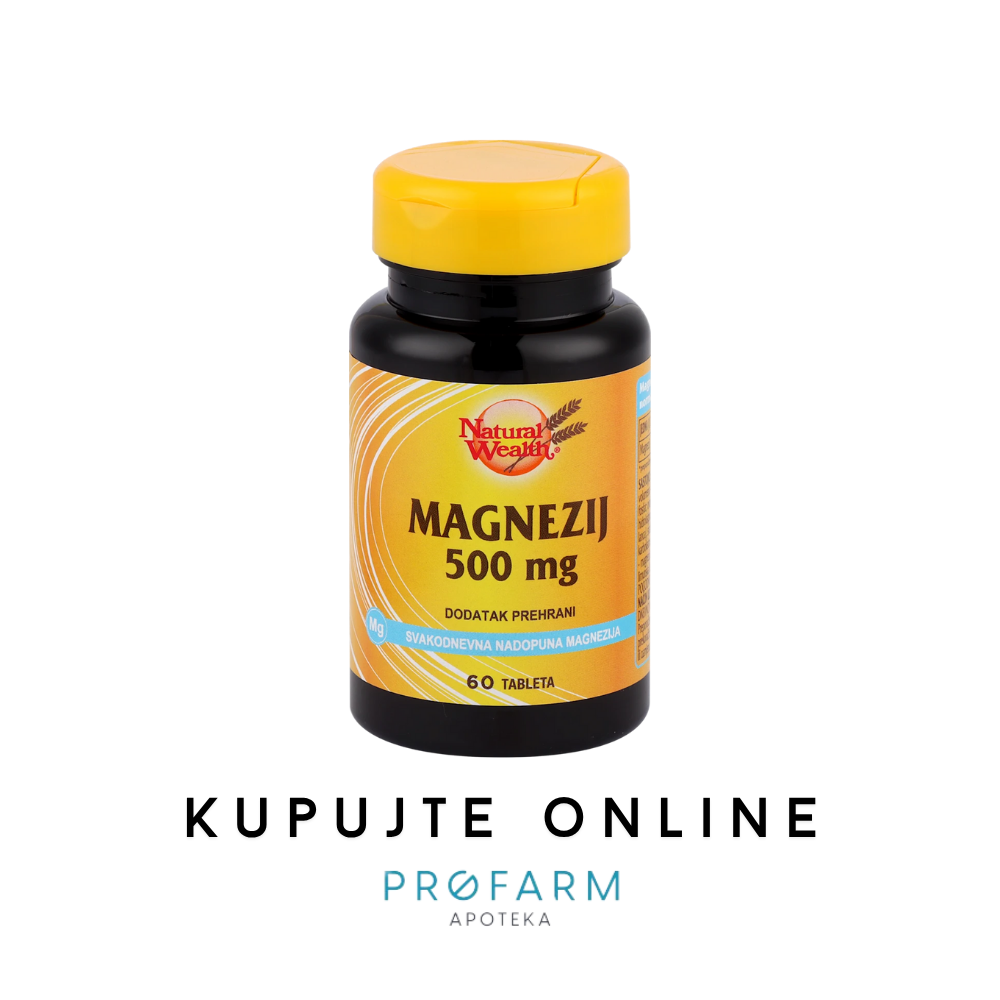 NAT MAGNEZIJ 500MG TBL A 60
