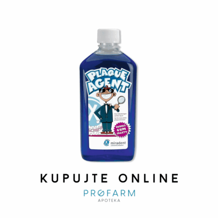 NIRADENT PLAQUE AGENT TECNOST ZA IDENTF PLAKA 500ML