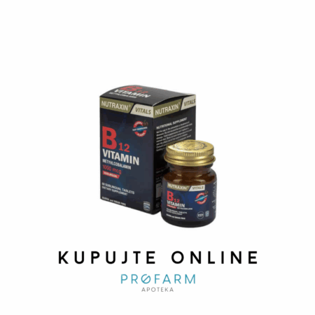 NUTRIXIN VITAMIN B12 1000 MCG SUBLINGVALNE TABLETE A60