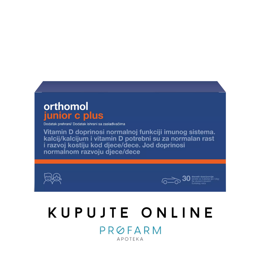 ORTHOMOL JUNIOR C PLUS TBL. NAR.