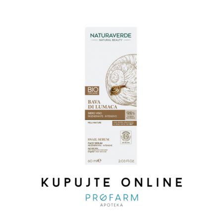NATURALVERDE Bio Pužev Serum za lice