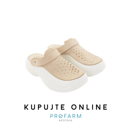 PAPUČA EVA LIGHT BEŽ/BIJELA BROJ 38