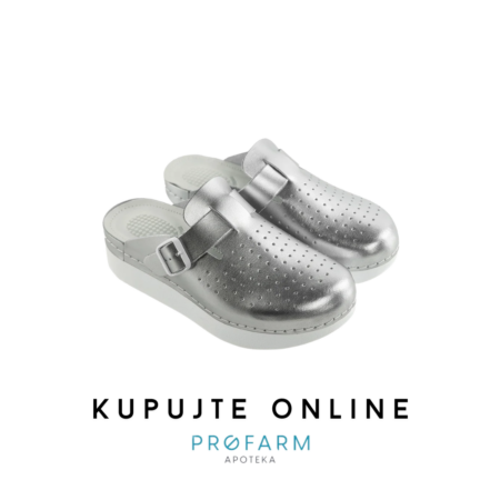 PAPUČE MPG SREBRO BROJ 41