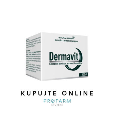 PHARMAMED DERMAVIT KREMA KOD DERMATITISA I PSORIJAZE KOD 100ML