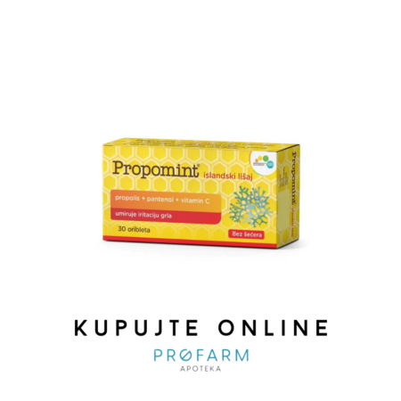 PROPOMINT PASTILE SA ISLANDSKIM LIŠAJEM