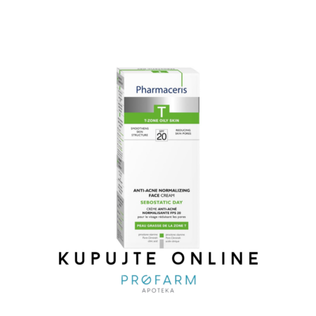 Pharmaceris T Sebostatic Normalizujuća matirajuća krema za lice protiv akni SPF 20+ 50ml
