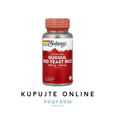 SOLARAY GUGGUL&RED YEAST RICE